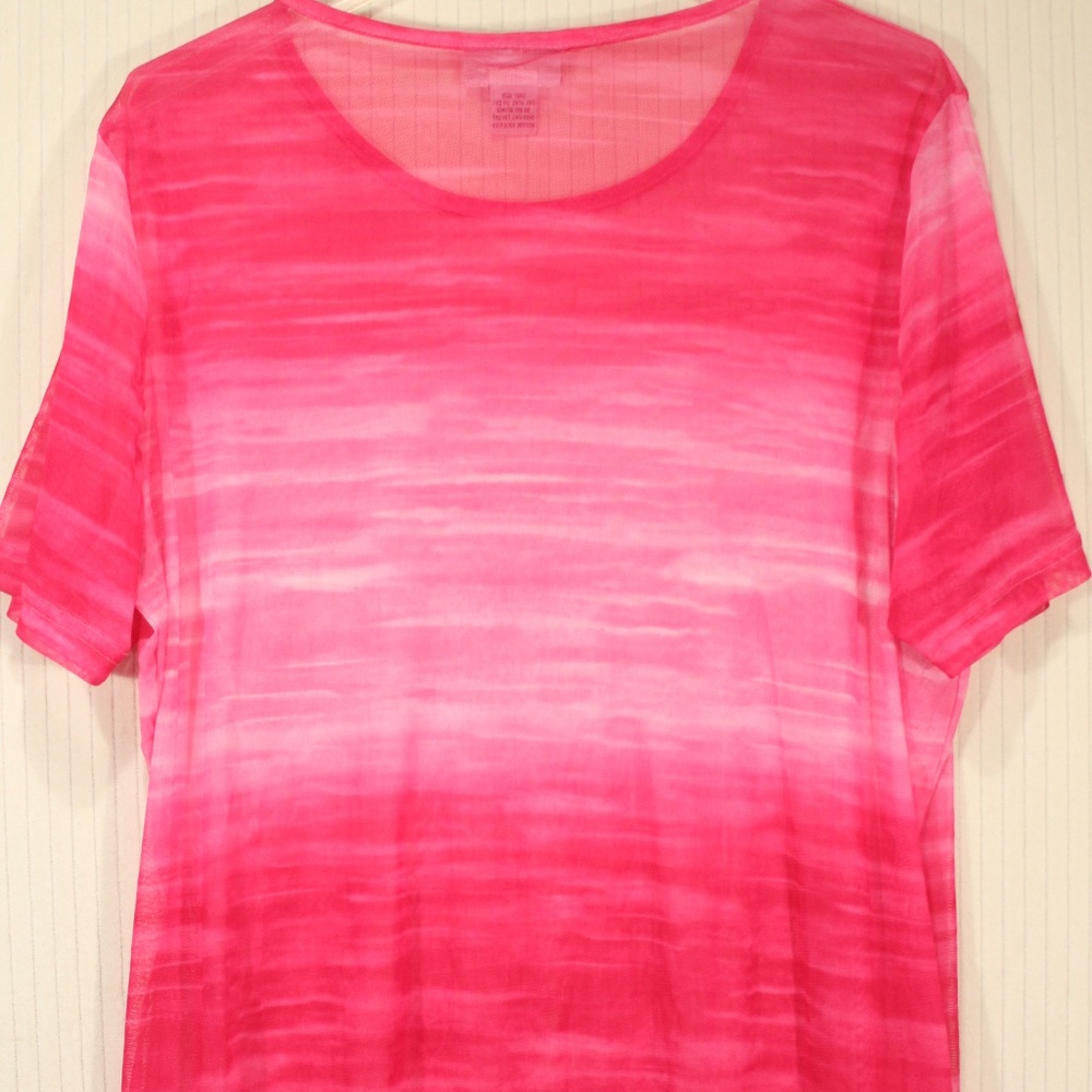 AVENUE Sheer Top-SZ. 20